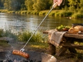 Teleskoop-grillkahvel